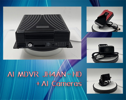 AI MDVR JH4AN-HD and AI Cameras Appearance Display