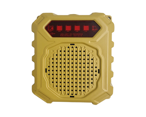 Audible and Visual alarm