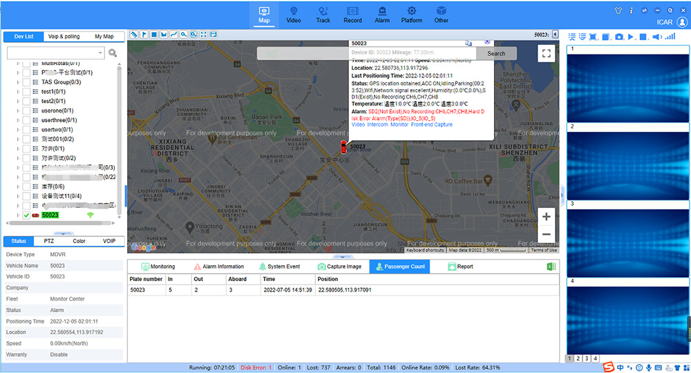 Passenger Counter with MDVR telematics Picture10