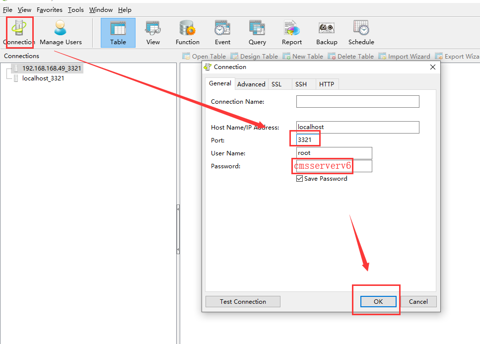 IVMS Server Mysql enable remote access Picture3