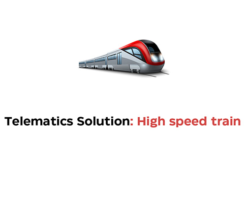 Telematics and Mobile NVR solution for high speed train