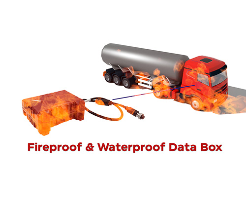 ICARVISIONS Fireproof Black Box for Vehicle