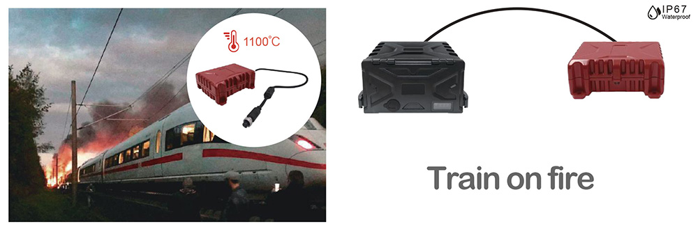 Fireproof Waterproof Data Box for Vehicle Picture5