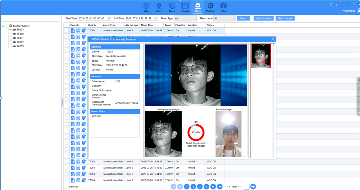 How to use the Face recognition function Picture9