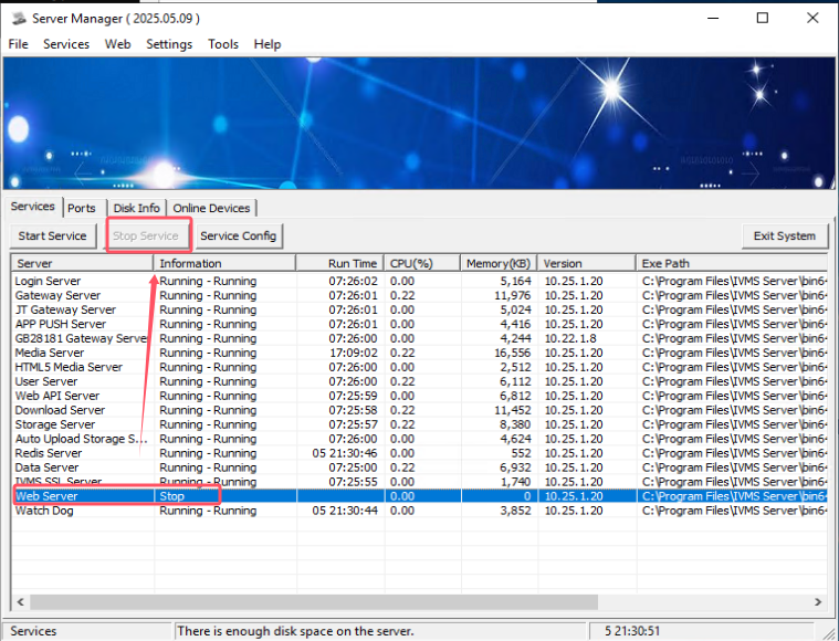 How to cancel the Baidukey error on web client Picture1