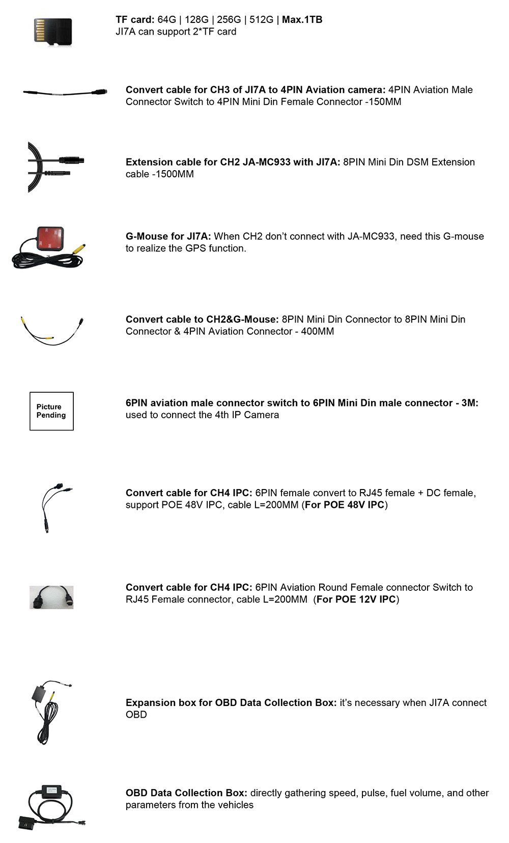 AI Dash Cam JI7A Picture10