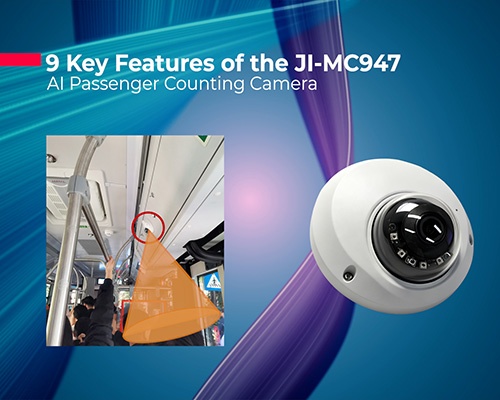 9 Key Features of the AI Passenger Counter Camera - JI-MC947