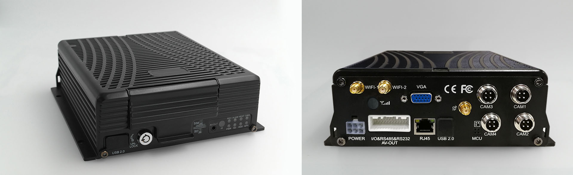 hard disk Mobile DVR Support GPS WiFi Picture2
